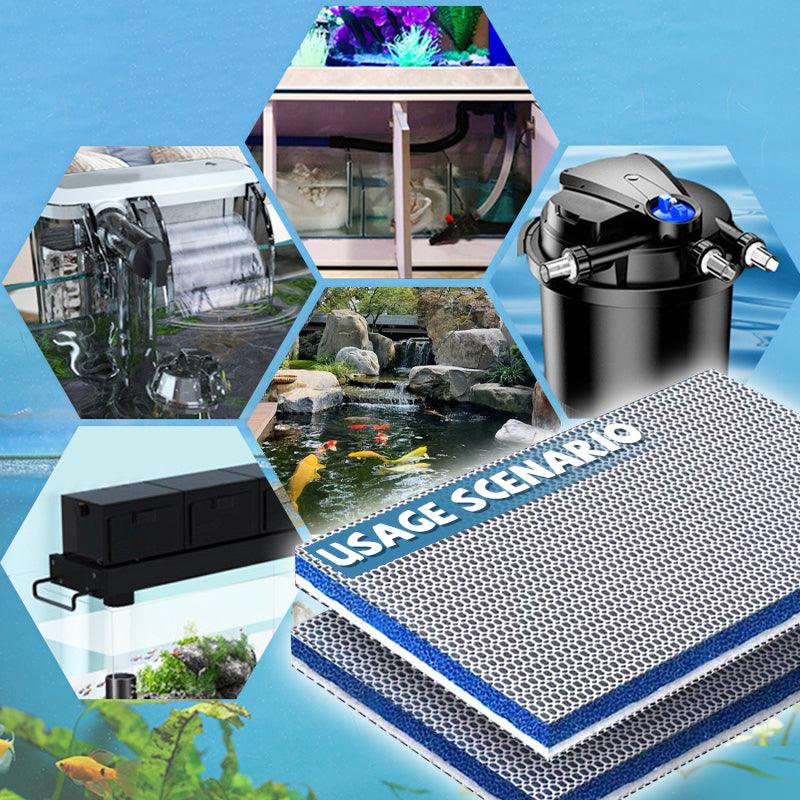 š Limited Time Half Price-Professional 8D High Density Fish Tank Filter Foam