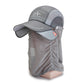 HOT SALE! Retractable brim outdoor/fishing/riding/climbing sunblock hat