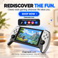 🥳 HIT WYPRZEDAŻY 2026 🥳💞 Ponad 50 tys. sprzedanych! 🎮🕹️ 50% TANIEJ! Przenośna konsola do gier SF3500 – tryb dla dwóch graczy, wygodny uchwyt, ekran HD 5″ i długi czas pracy ✨🔋