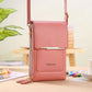 👜📱Stylowa damska torebka crossbody z okienkiem dotykowym