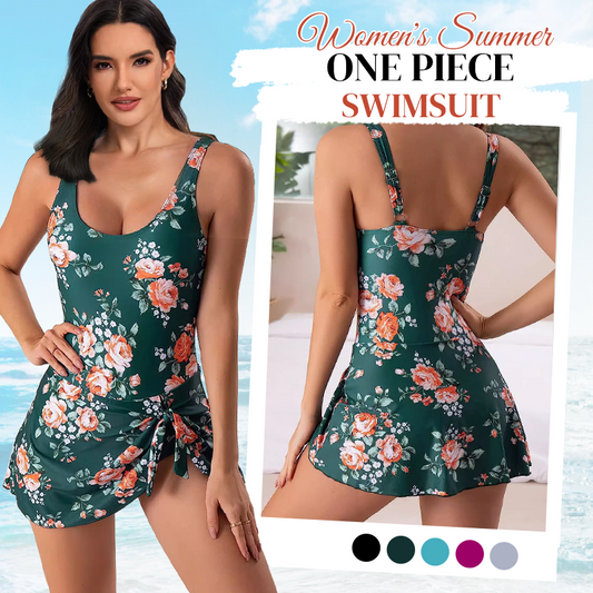 👙Wyprzedaż ostatniego dnia – 50% zniżki💃Damska jednoczęściowa kostium kąpielowy z efektem wyszczuplającym i wiązaniem