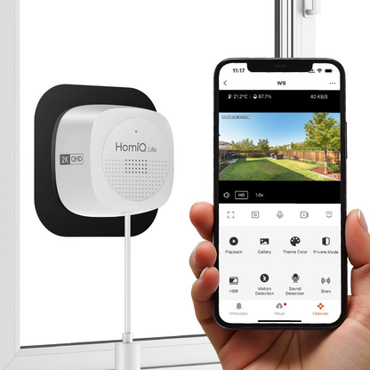 🔥 Krystalicznie czysta kamera monitorująca 2K 🎥 Kolorowy tryb nocny 🌙 Nagrywanie 24 godziny na dobę, 7 dni w tygodniu i inteligentne alarmy 🚨 Łatwa instalacja! 🔒