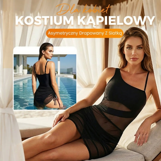 🔥👙 Letni Hit! Seksowny Jednoczęściowy Kostium Kąpielowy z Siateczki – Zmysłowy Styl na Plażę i Basen! ☀️🌊✨