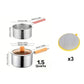 ⏰ 50% TANIEJ! Wielofunkcyjny garnek do smażenia ze stali nierdzewnej 304 – smaż, gotuj i duś w jednym naczyniu! 🔥🍳
