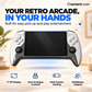 🥳 HIT WYPRZEDAŻY 2026 🥳💞 Ponad 50 tys. sprzedanych! 🎮🕹️ 50% TANIEJ! Przenośna konsola do gier SF3500 – tryb dla dwóch graczy, wygodny uchwyt, ekran HD 5″ i długi czas pracy ✨🔋