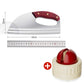 Ergonomiczny nóż kuchenny – konstrukcja z przednim uchwytem, bez wysiłku kroi warzywa i mięso. Przemyślany prezent dla domowych kucharzy. 🍅🔪