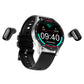 ⌚2 IN 1 SMARTWATCH WITH EARPHONES