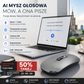 ⏰ 50% TANIEJ! Bezprzewodowa, inteligentna mysz głosowa z AI – steruj komputerem głosem, pracuj szybciej i wygodniej! 🎙️⚡