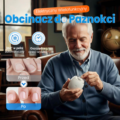🔥🔈🔈Wyprzedaż – 60% zniżki🔥!🎉 Uniwersalna automatyczna pilniczka do paznokci dla dorosłych i dzieci👶🔧