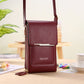 👜📱Stylowa damska torebka crossbody z okienkiem dotykowym