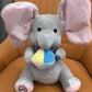 ⏳✨ OGRANICZONY CZASOWO RABAT 50%! 🎁🐘 Śliczna pluszowa zabawka w kształcie słonia do zabawy w chowanego
