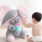 ⏳✨ OGRANICZONY CZASOWO RABAT 50%! 🎁🐘 Śliczna pluszowa zabawka w kształcie słonia do zabawy w chowanego
