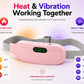 🥳 HIT 2026! 💞 Ponad 50 tys. sprzedanych! 🔥 50% TANIEJ! Pas grzewczo‑masujący na bóle menstruacyjne – ciepło, wibracje, ulga! ✨