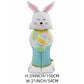 🎁 Wielkanocna promocja dla wczesnych ptaszków 🐰 Ogromny 3D stojący balon z królikiem – samodzielnie stojący, tworzy świąteczny nastrój