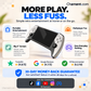 🥳 HIT WYPRZEDAŻY 2026 🥳💞 Ponad 50 tys. sprzedanych! 🎮🕹️ 50% TANIEJ! Przenośna konsola do gier SF3500 – tryb dla dwóch graczy, wygodny uchwyt, ekran HD 5″ i długi czas pracy ✨🔋