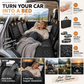 ⏰ 50% TANIEJ! 🛏️ Materac na tylne siedzenie z pianki memory – komfortowy sen w aucie na długich trasach! 🚗💤
