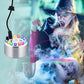 ⏰ 50% TANIEJ! 🌫️ Ultradźwiękowy wytwarzacz mgły 12 LED – gęsta mgła i kolorowe światło na każdą imprezę! 🎃✨