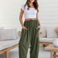 🌞Gorąca letnia wyprzedaż 50% 👖 Damskie spodnie z szerokimi nogawkami