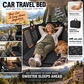 ⏰ 50% TANIEJ! 🛏️ Materac na tylne siedzenie z pianki memory – komfortowy sen w aucie na długich trasach! 🚗💤