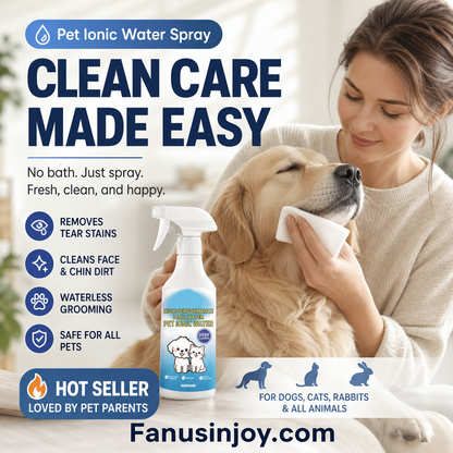🔥Niespodzianka 50% zniżki！🐈🐕Odśwież wygląd swojego pupila！🐇Jonowy Spray do Usuwania Łzawienia dla Zwierząt