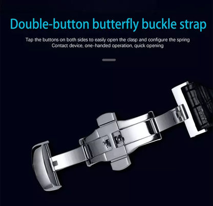 💞[Thoughtful Gift Idea] Men’s Watch with Rotating Starry Sky Dial