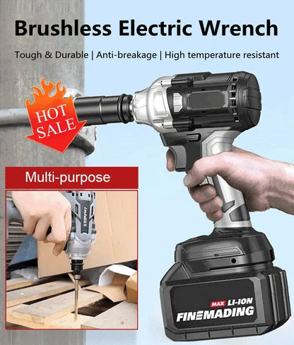 🔥Hot sale🔥(50% discount) Brushless electric screwdriver- Powerful, without brush wear!