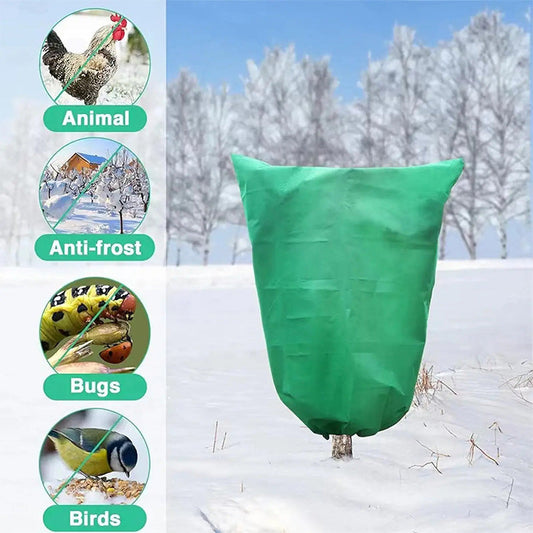 ✨Limited Time Offer💖Plant Thickened Drawstring Bag Freeze Protection Covers