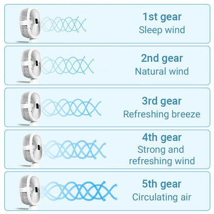 Portable Foldable Solar Fan with Light
