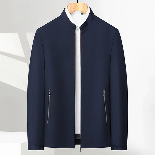 Men's Standing Collar Zipper Casual Jacket（49% OFF）