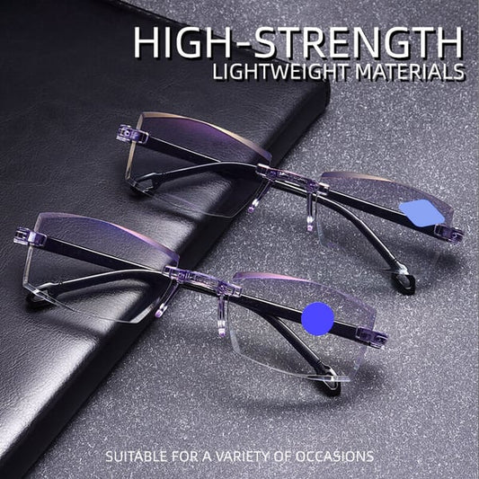 🔥Hot Sale🔥Multifocus Reading Glasses Anti-Blue Rays Readers for Computer Work,Driving,Outdoors