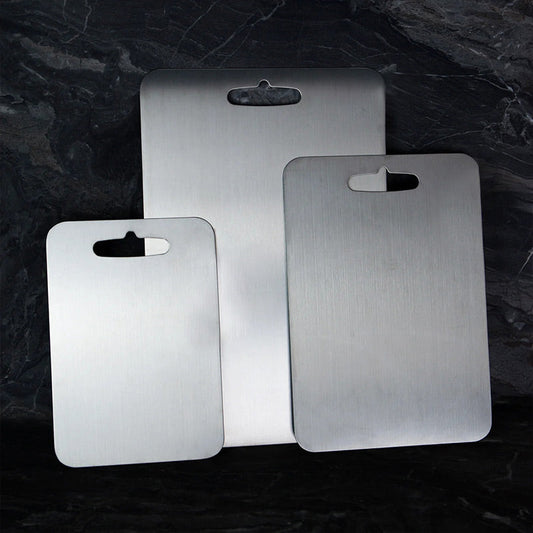 🔥2024 Kitchen Hot Sale🔥Antibacterial Stainless Steel Cutting Board