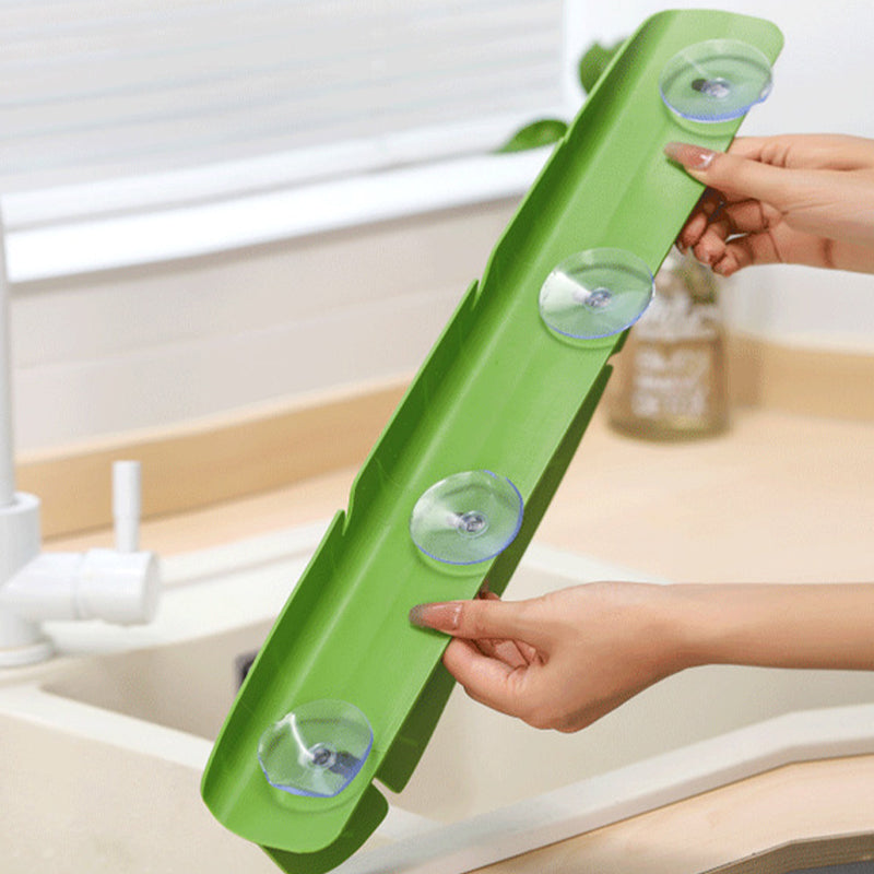 Banana Leaf Shape Silicone Sink Splash Guard