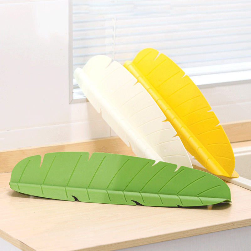 Banana Leaf Shape Silicone Sink Splash Guard
