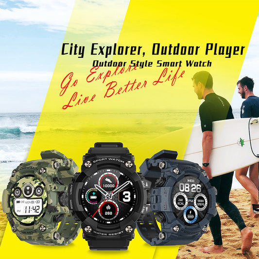 Outdoor Sports Waterproof Smart Watch