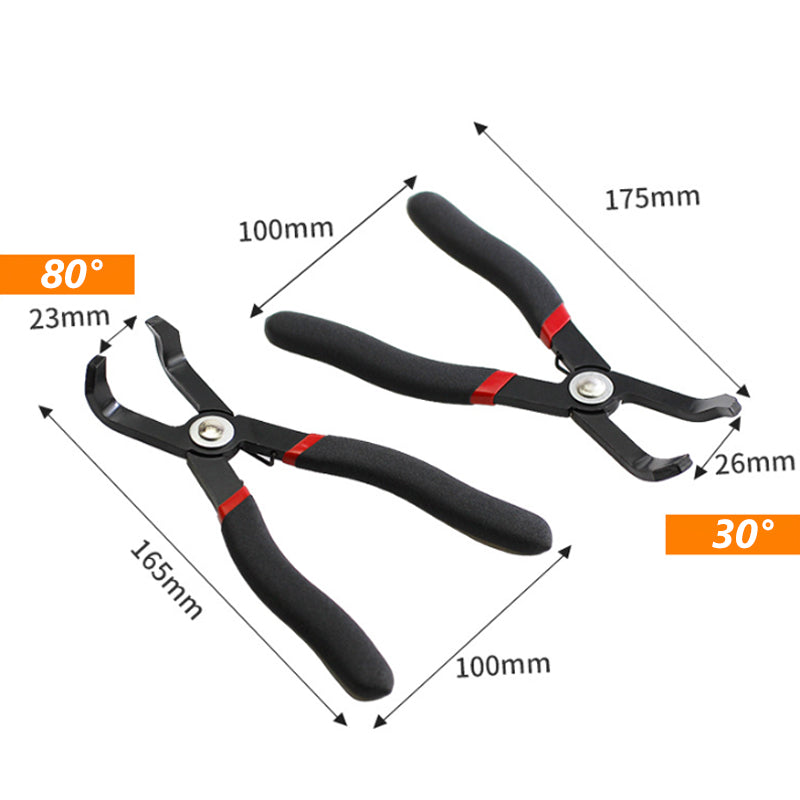 🎅Christmas Sale🎁30°/80° Auto Interior Panel Push Pin Removal Pliers