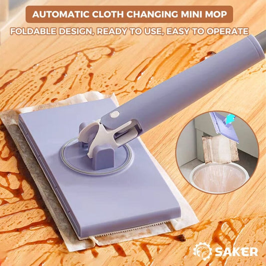 🔥Hot Sale 49% OFF -🏆Automatic Cloth Changing Mini Mop