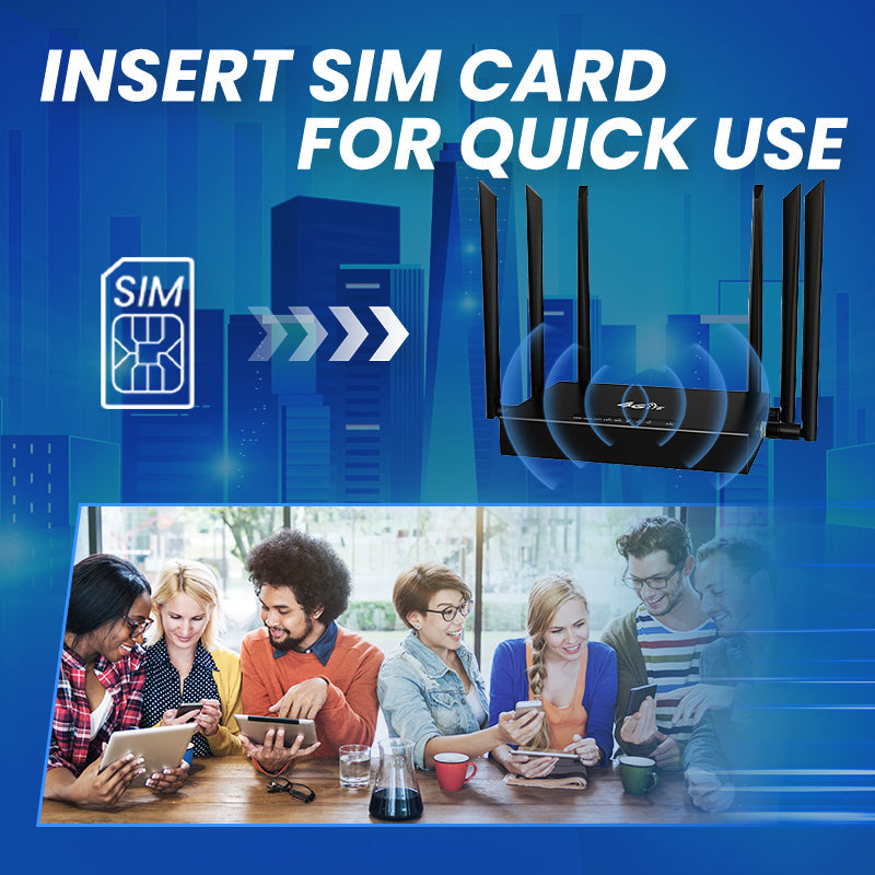 4G Easy Setup Wireless Wi-Fi Router