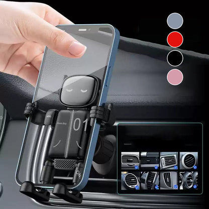 📱 Błyskawicznie zamocuj telefon! Robotyczny uchwyt samochodowy obracany o 360° – stabilnie i wygodnie! 🚗✨