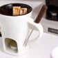 🍫 CERAMICZNY KUBEK DO CZEKOLADY 🕯️✨ Idealny na romantyczną kolację lub imprezę z przyjaciółmi! 🥂🍓