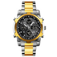 ⏰ 50% TANIEJ! ⌚ ZEGAREK MĘSKI ANALOGOWO-CYFROWY – WODOSZCZELNY, STYLOWY I FUNKCYJNY! ✨💪