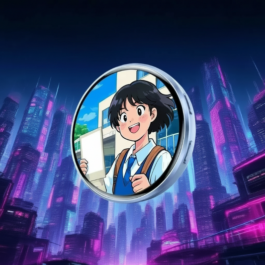 Inteligentna Odznaka z Cyfrowym Wyświetlaczem Dotykowym