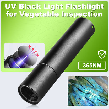 🔦 Latarka UV z Czarnym Światłem do Inspekcji Warzyw – Teraz 50% TANIEJ! ⚡🥒