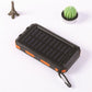 Zewnętrzna bateria słoneczna 10000 mAh, ładowarka solarna z podwójną lampą LED – powerbank na podróż i camping 🔋☀️🏕️✨ #TOP PICKS