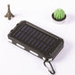 Zewnętrzna bateria słoneczna 10000 mAh, ładowarka solarna z podwójną lampą LED – powerbank na podróż i camping 🔋☀️🏕️✨ #TOP PICKS