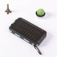 Zewnętrzna bateria słoneczna 10000 mAh, ładowarka solarna z podwójną lampą LED – powerbank na podróż i camping 🔋☀️🏕️✨ #TOP PICKS