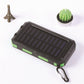 Zewnętrzna bateria słoneczna 10000 mAh, ładowarka solarna z podwójną lampą LED – powerbank na podróż i camping 🔋☀️🏕️✨ #TOP PICKS