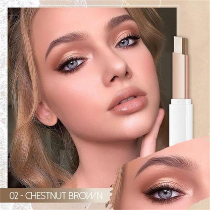 ✨Cień do powiek 2 w 1 z podwójnym odcieniem – błyskawicznie uzyskasz efekt gradientu!✨