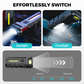 💎 50% ZNIŻKI! 💎 180° obrotowa głowica – lampa robocza LED z podwójnym strumieniem światła, magnetyczną podstawą i ładowaniem USB-C