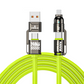 🔌50% TANIEJ TERAZ! Kabel do szybkiego ładowania 4 w 1 o dużej mocy, 240W PD Multi-Interface, USB-A/USB-C do Type-C/Lightning, uniwersalny kabel do szybkiego ładowania telefonów i laptopów
