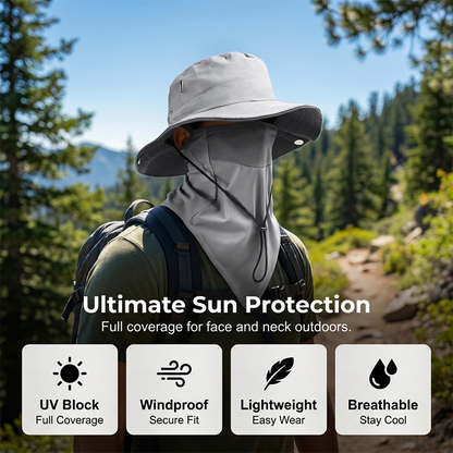 🧢 Przewiewna Czapka typu Fisherman z Odpinanym Daszkiem – Komfort i Styl na Każdą Pogodę! 🔥✨